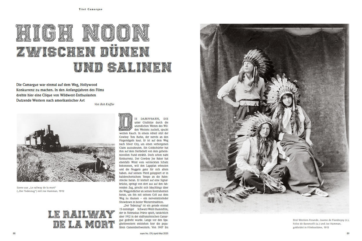 High Noon zwischen Dünen und Salinen