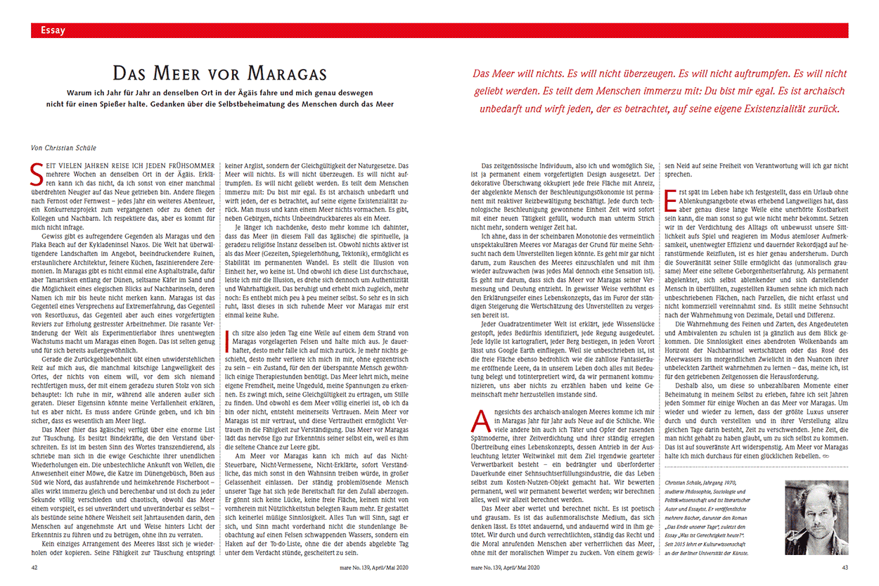 Das Meer vor Maragas