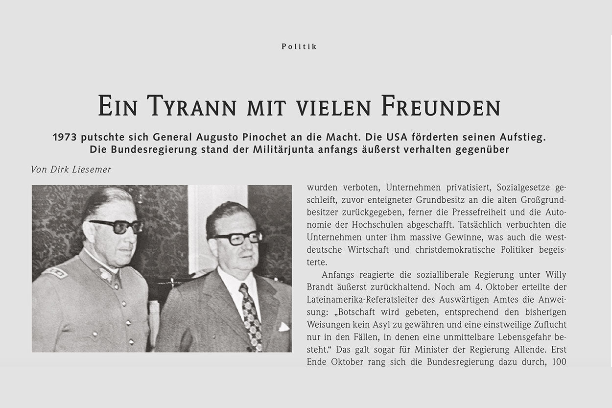 Ein Tyrann mit vielen Freunden