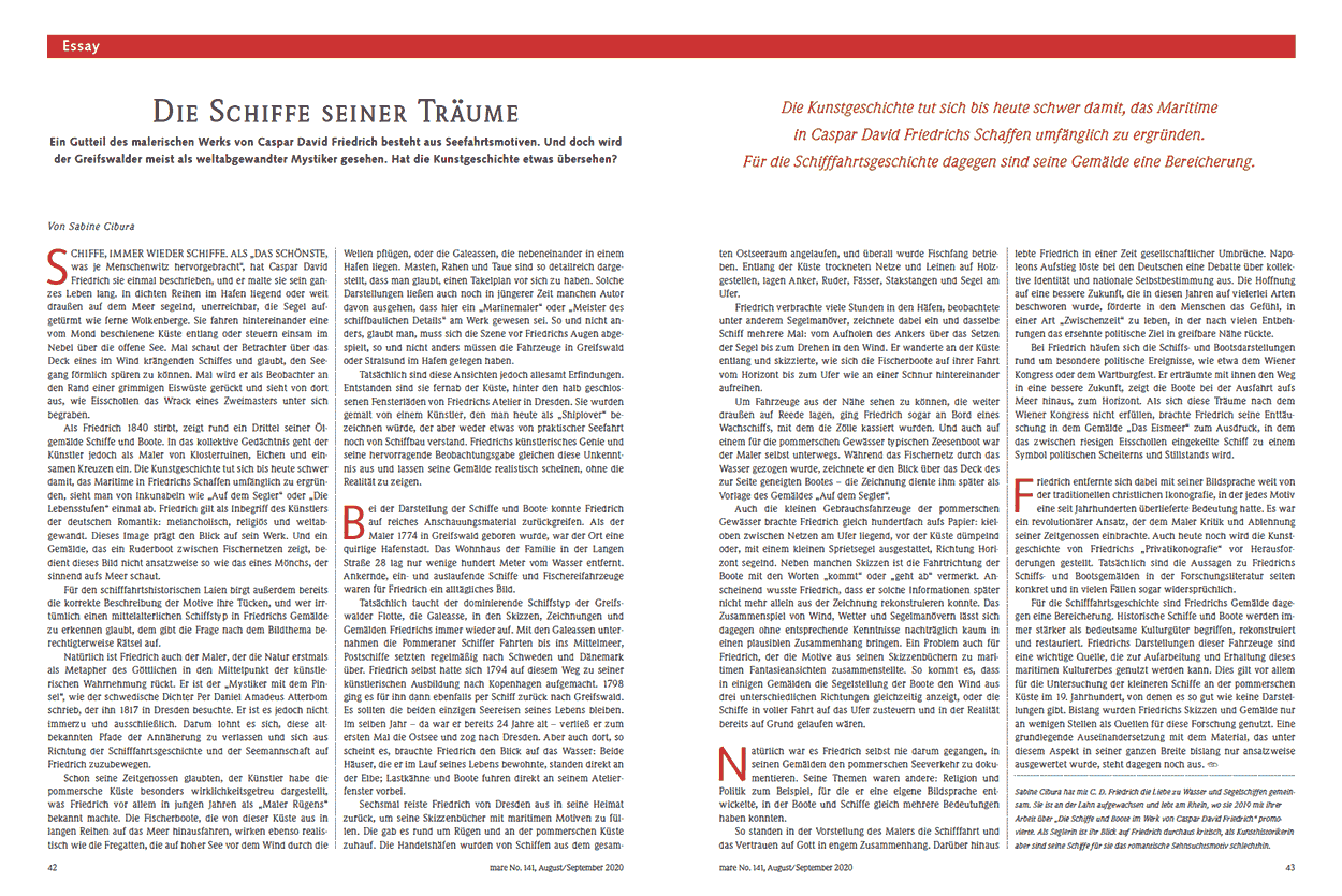 Die Schiffe seiner Träume