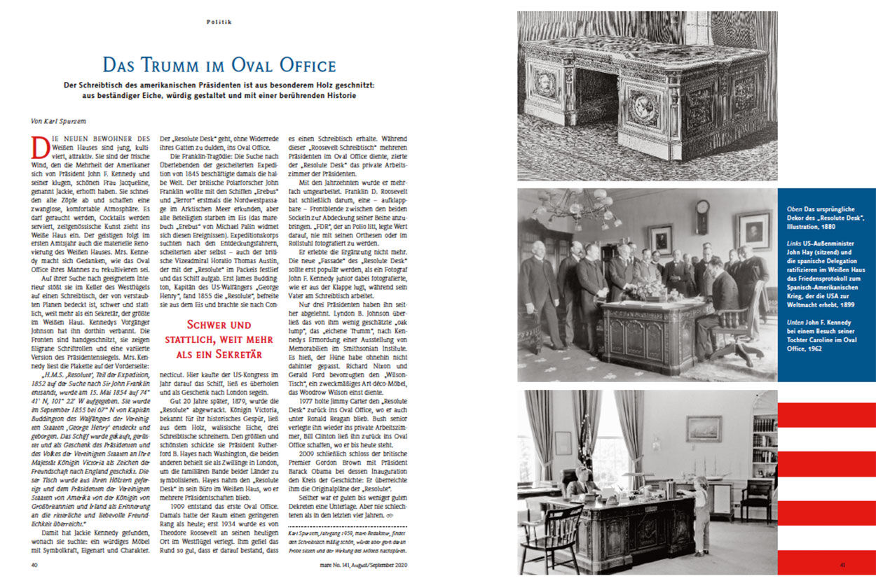 Das Trumm im Oval Office