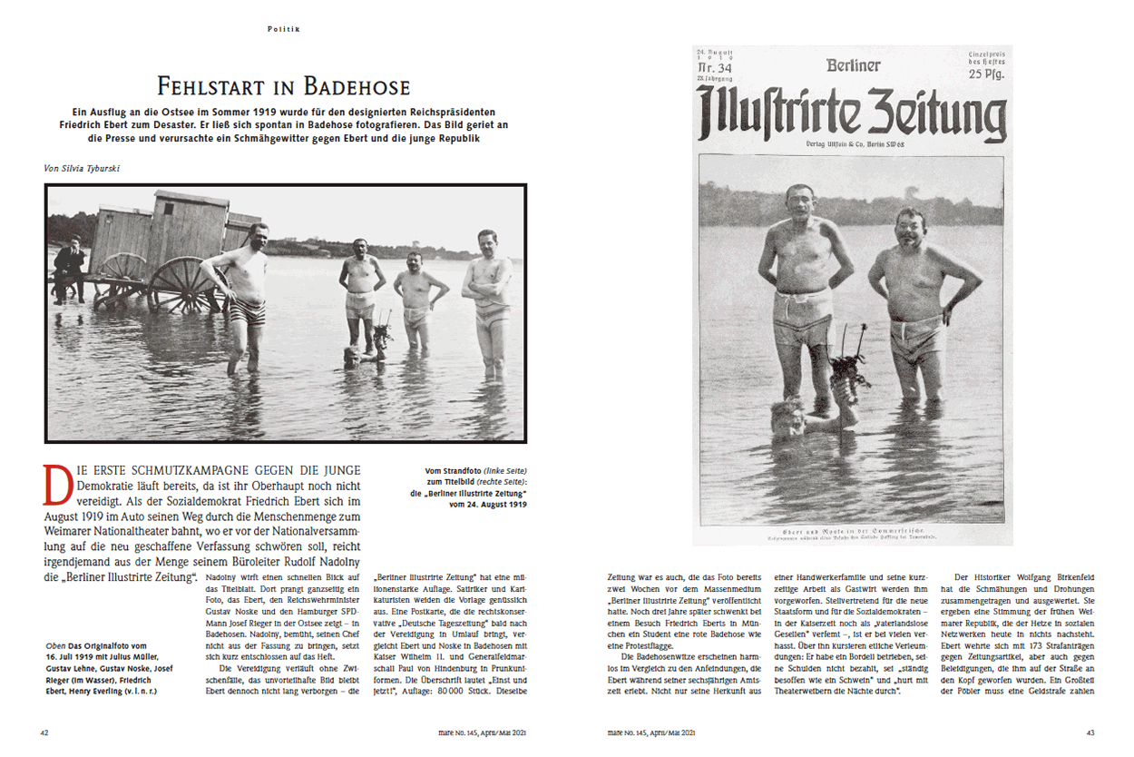 Fehlstart in Badehose