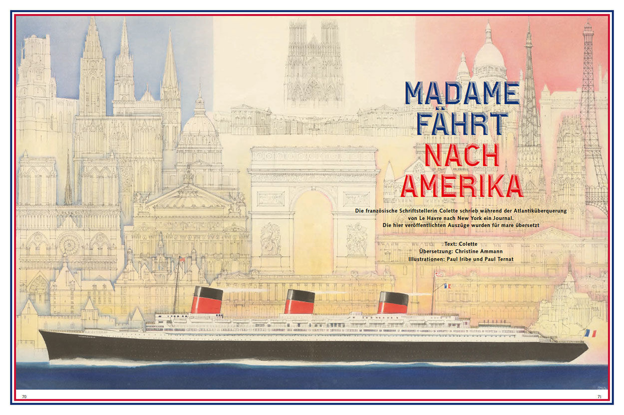 Madame fährt nach Amerika