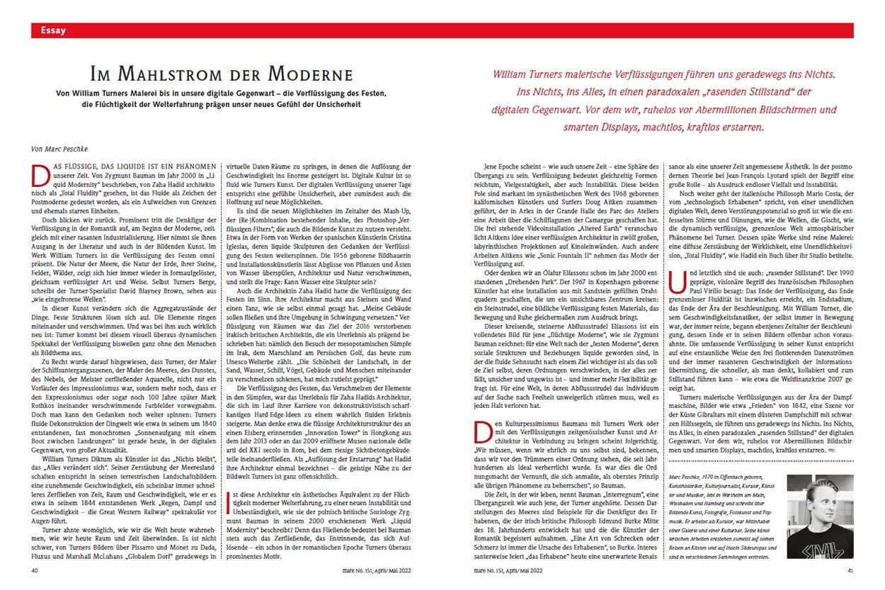 Im Mahlstrom der Moderne