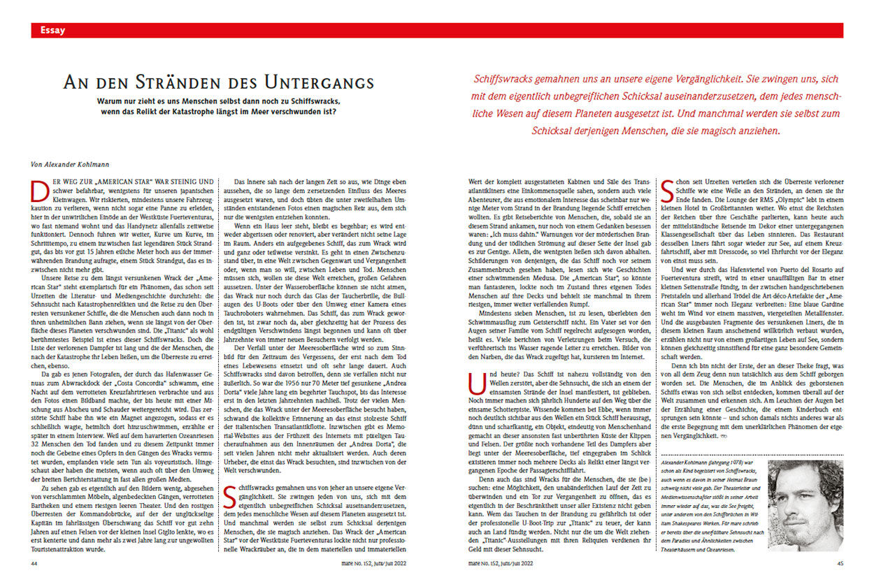 An den Stränden des Untergangs