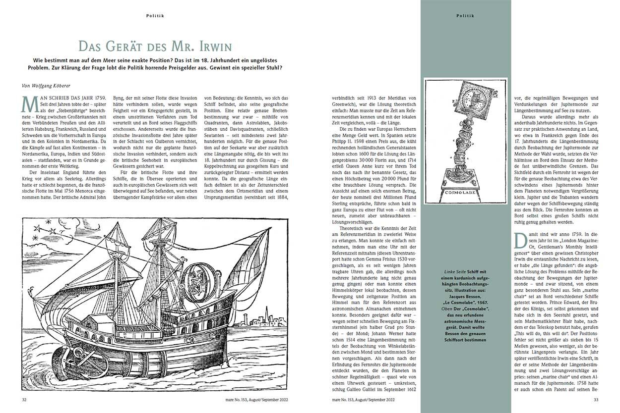 Das Gerät des Mr. Irwin