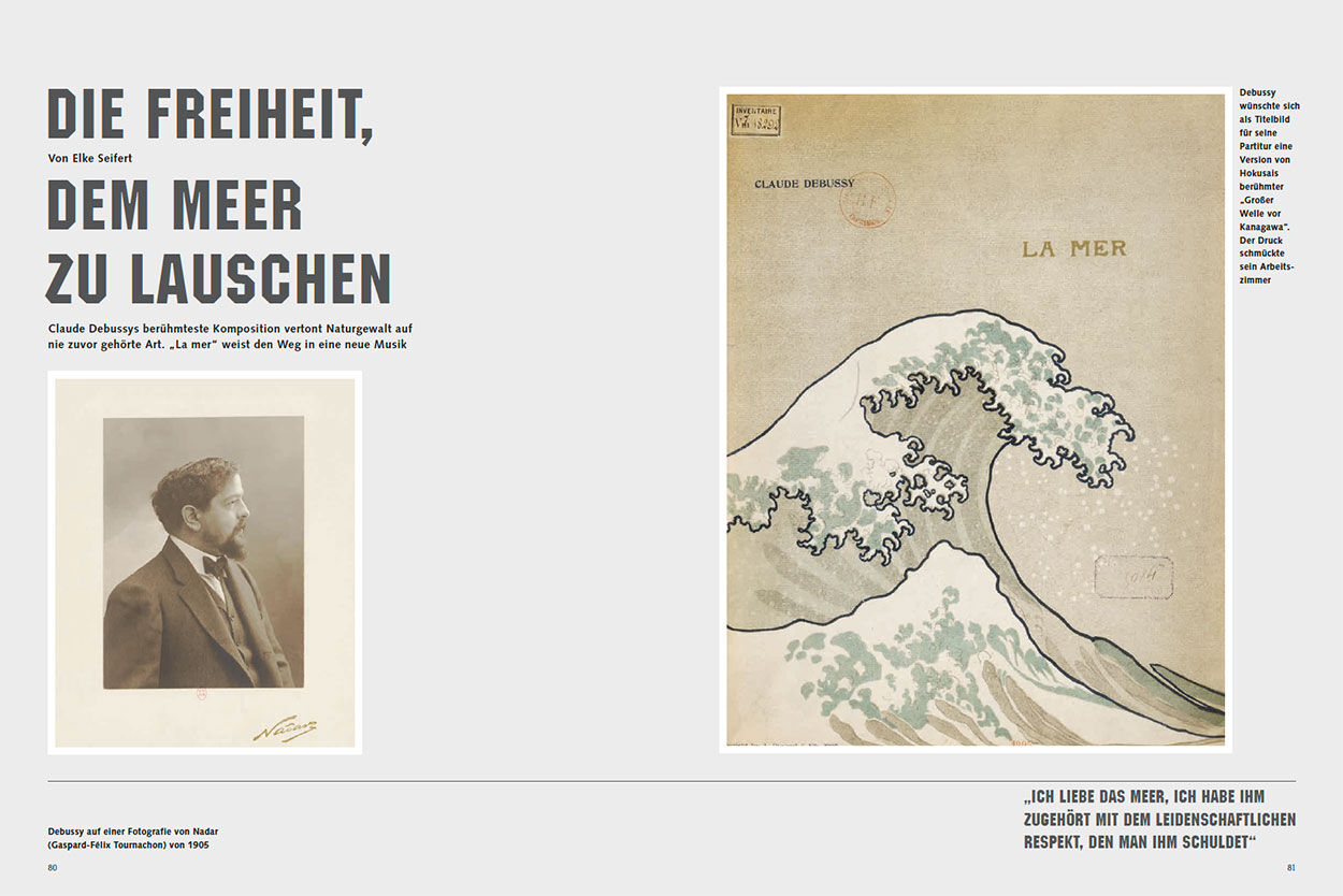 Die Freiheit, dem Meer zu lauschen