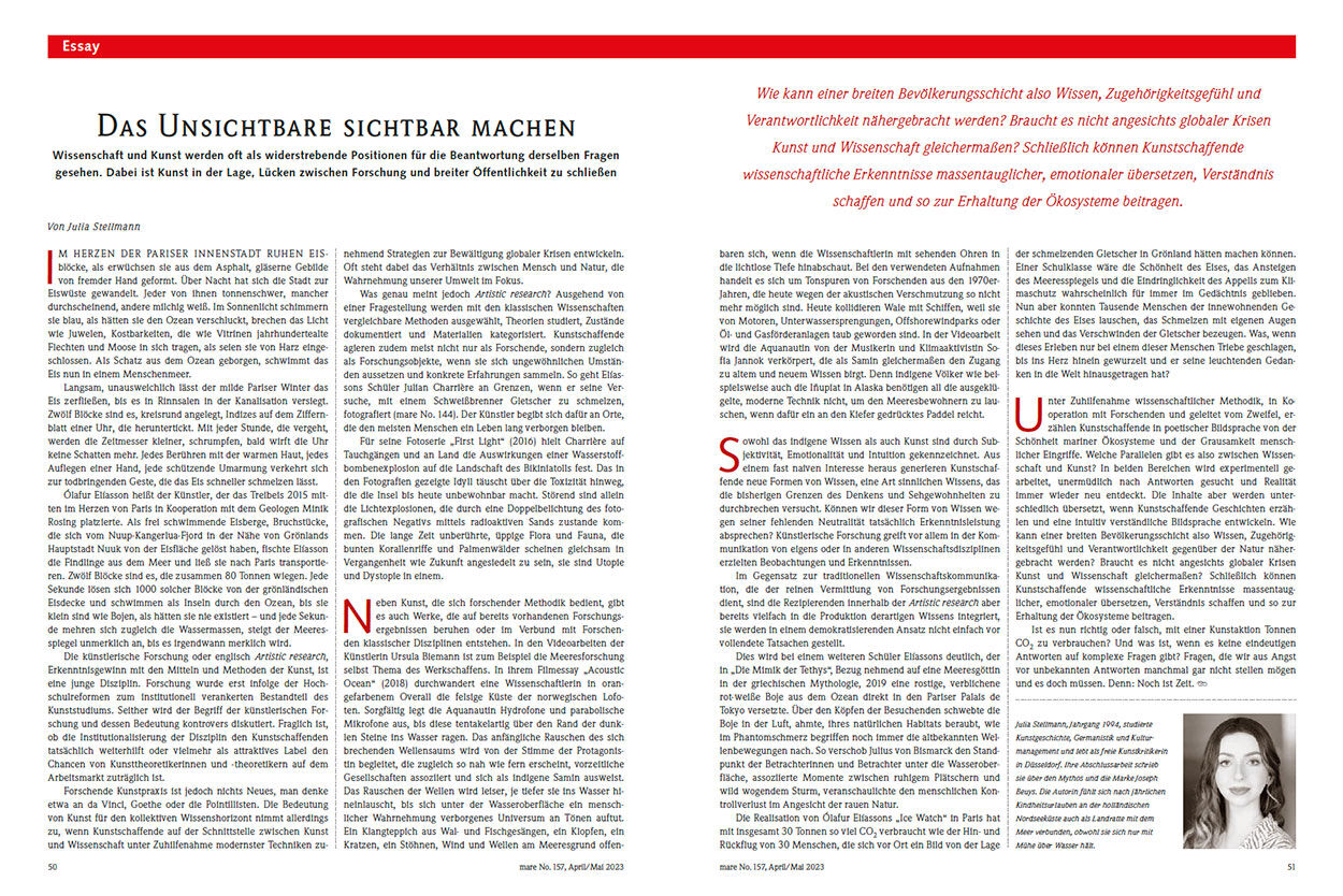 Das Unsichtbare sichtbar machen