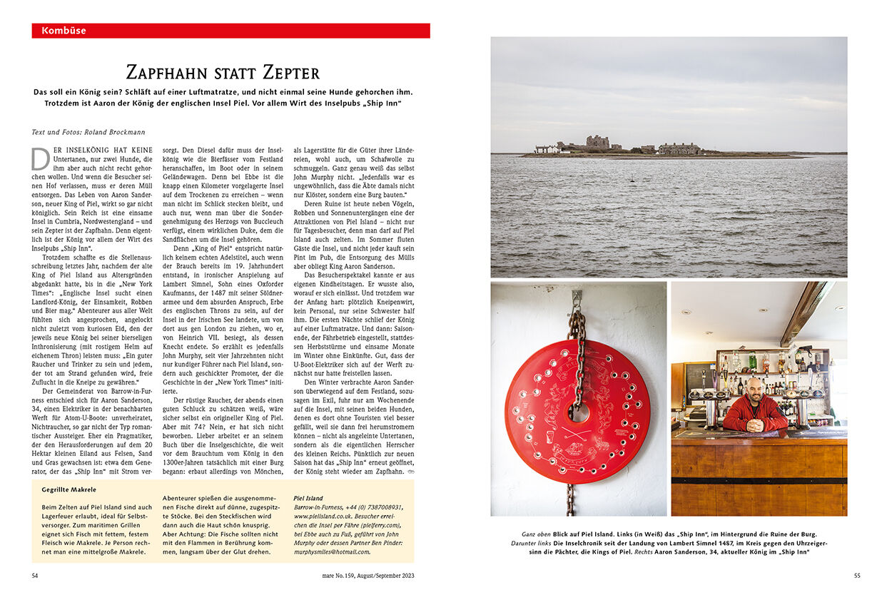 Zapfhahn statt Zepter