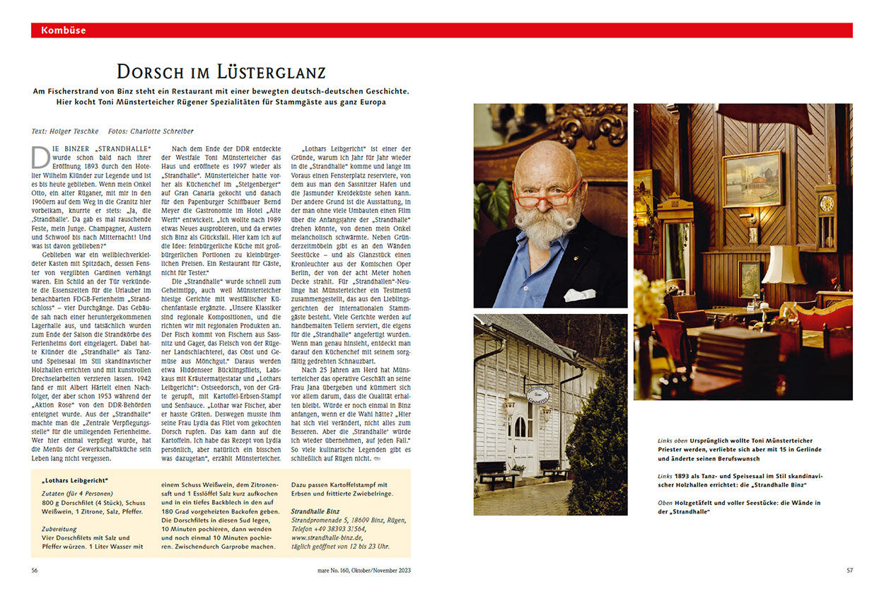 Dorsch im Lüsterglanz