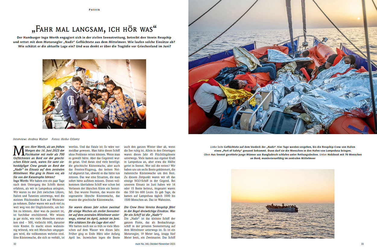 „Fahr mal langsam, ich hör was“