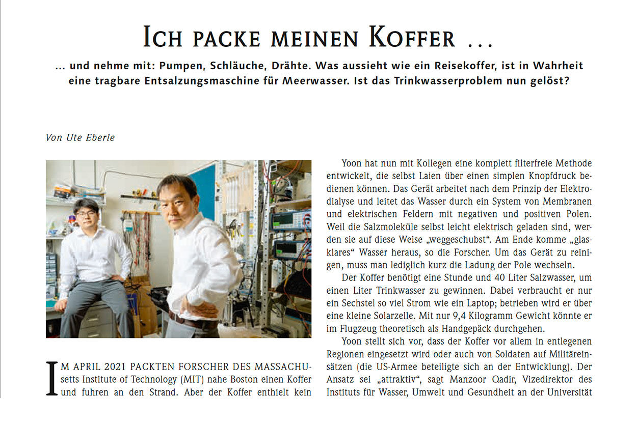 Ich packe meinen Koffer...