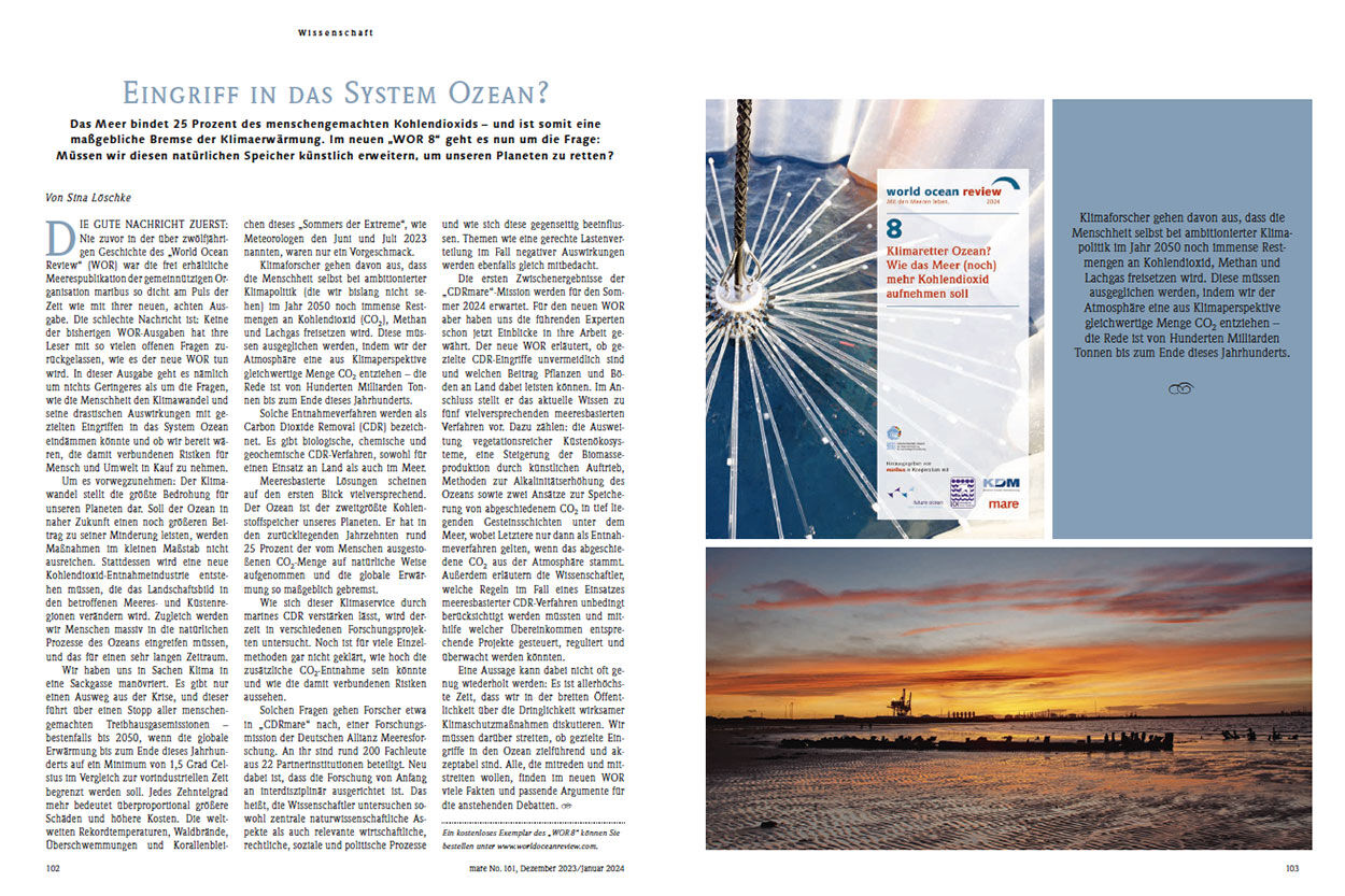 Eingriff in das System Ozean?