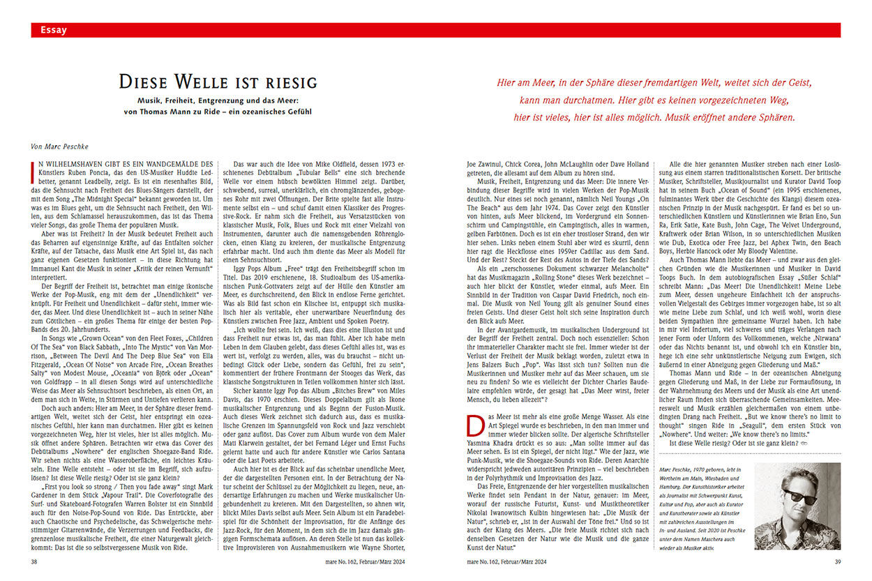 Diese Welle ist riesig