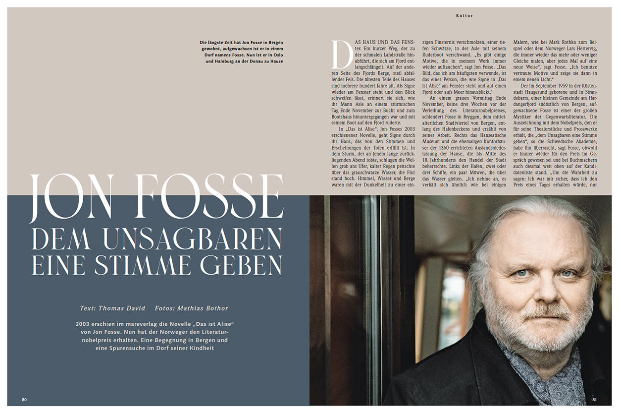 Jon Fosse – Dem Unsagbaren eine Stimme geben