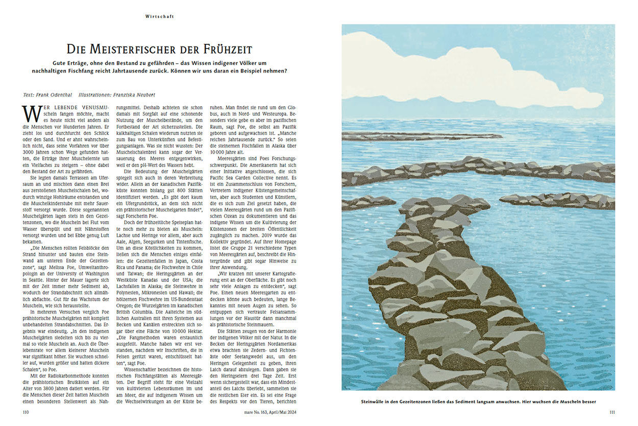 Die Meisterfischer der Frühzeit