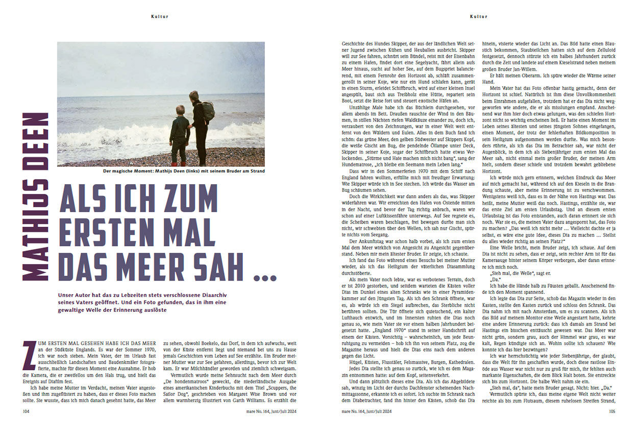 Als ich zum ersten Mal das Meer sah …