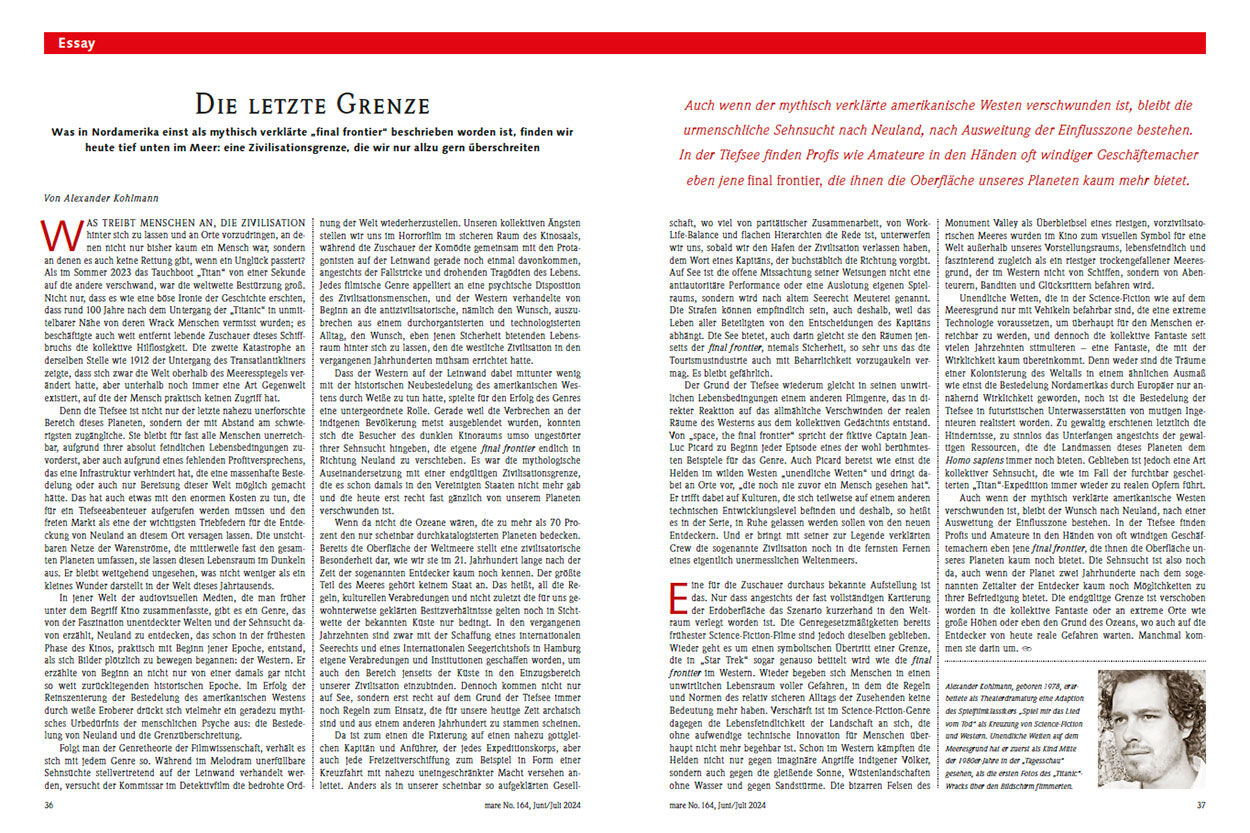 Die letzte Grenze