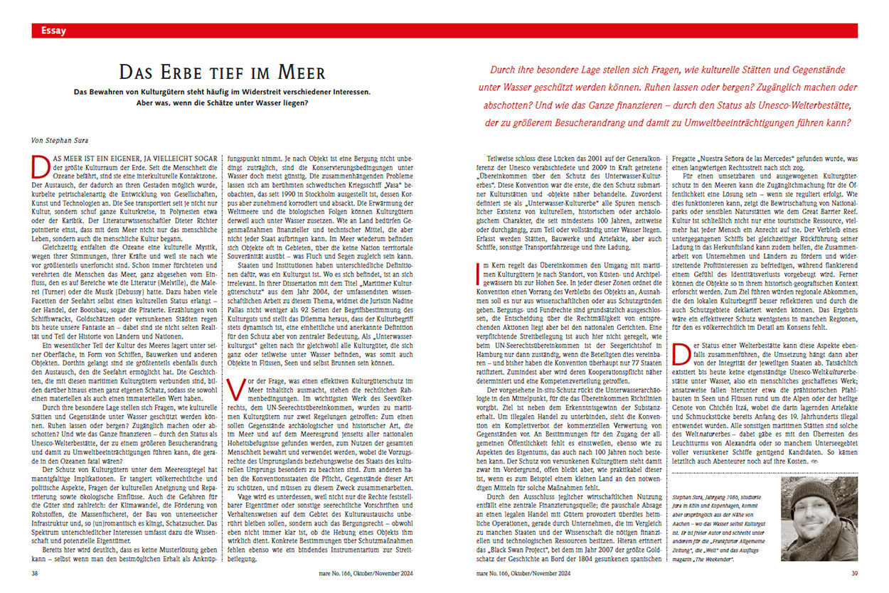 Das Erbe tief im Meer