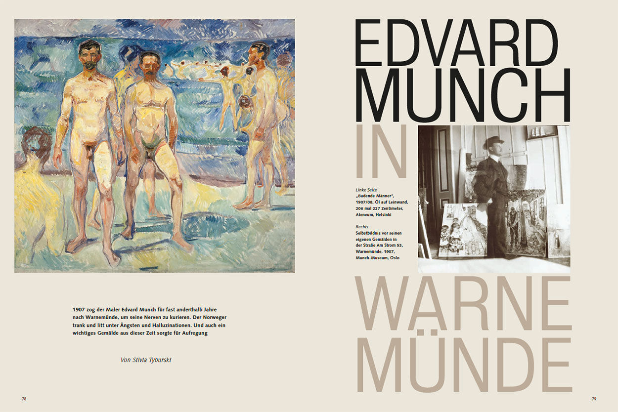 Edvard Munch in Warnemünde