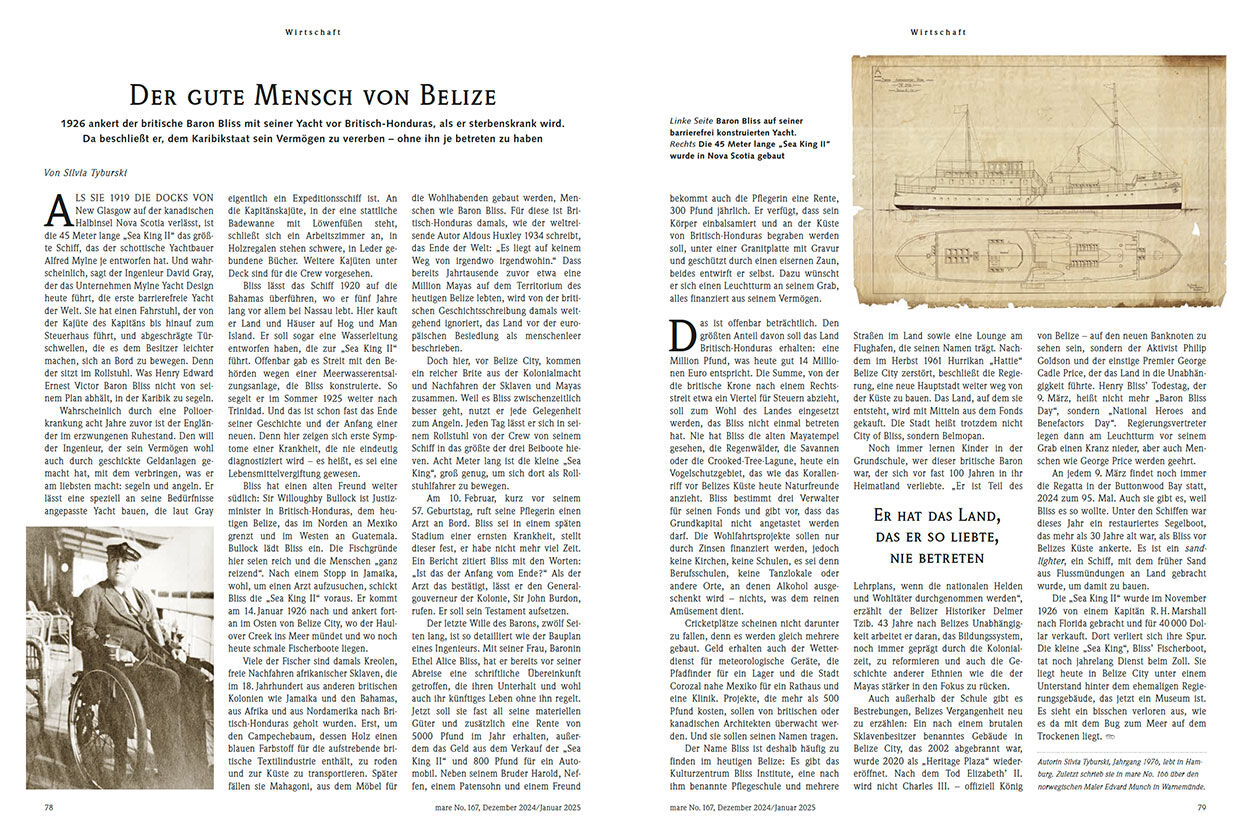 Der gute Mensch von Belize