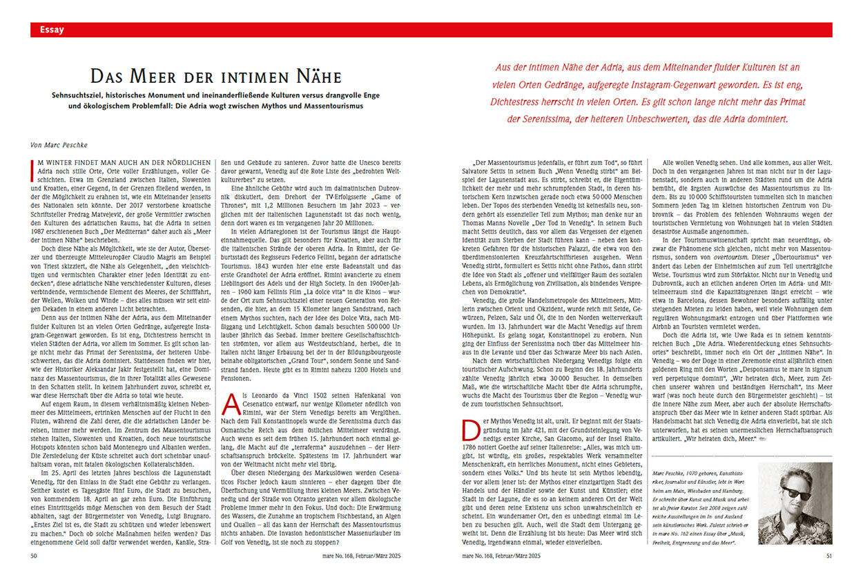 Das Meer der intimen Nähe