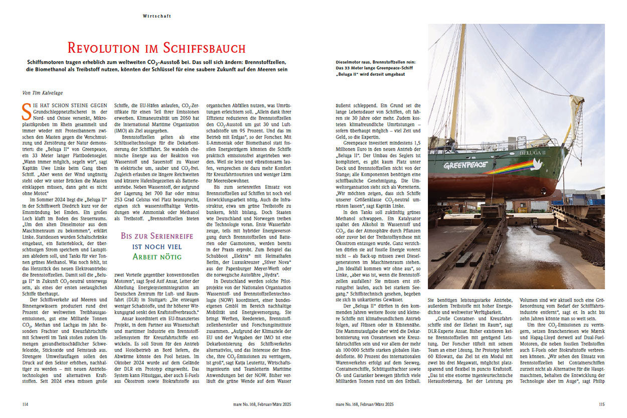 Revolution im Schiffsbauch