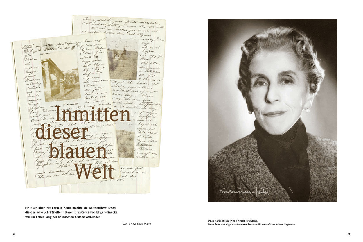 Inmitten dieser blauen Welt