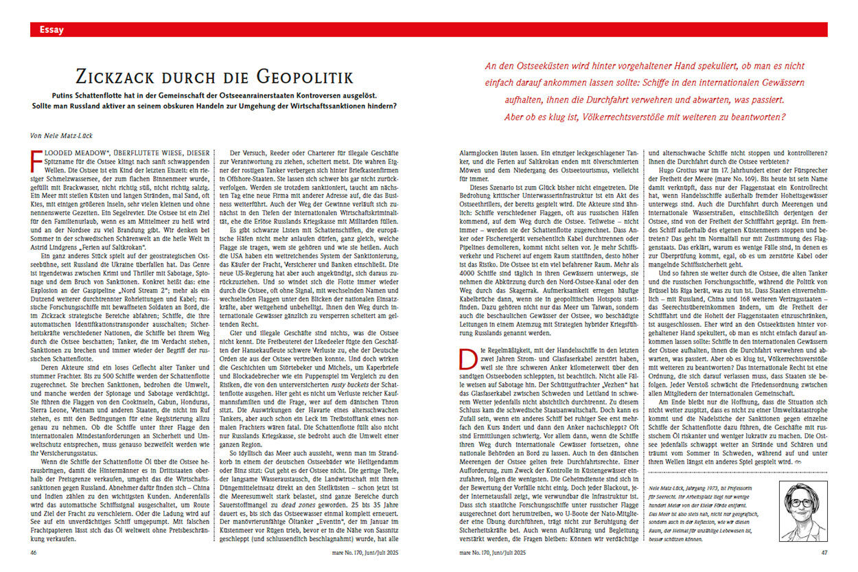 Zickzack durch die Geopolitik