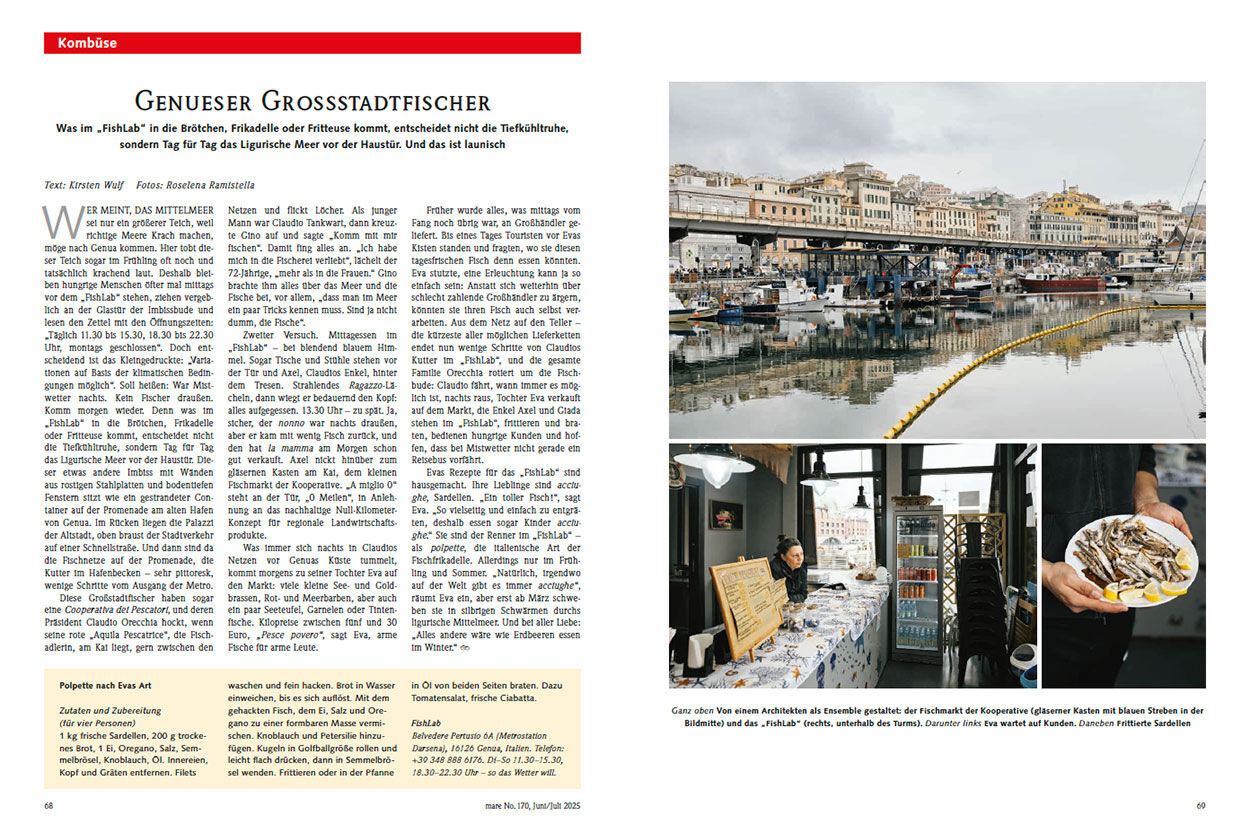 Genueser Grossstadtfischer