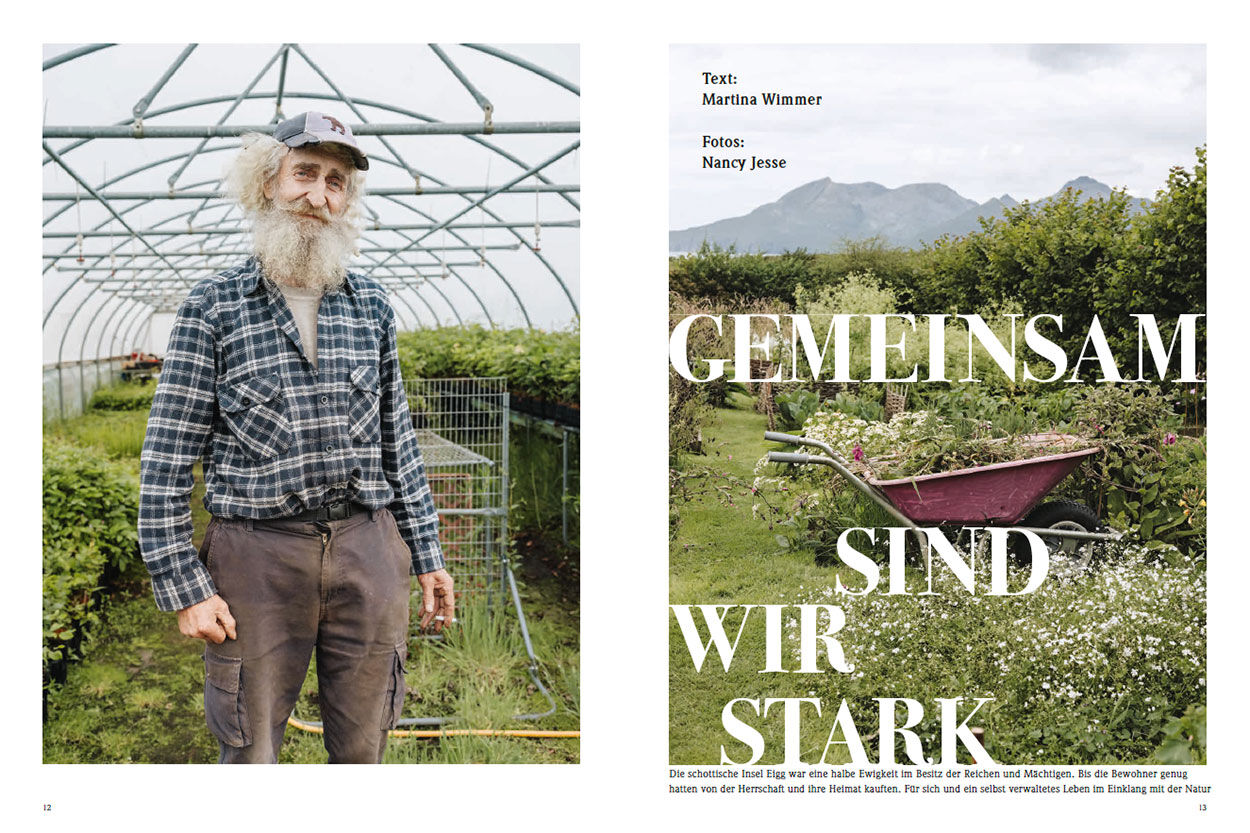 Eigg im Glück: Gemeinsam sind wir stark