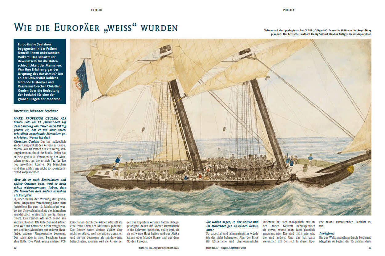 Wie die Europäer „weiss“ wurden