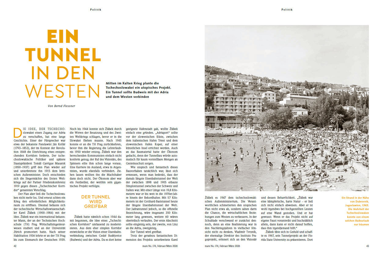 Ein Tunnel in den Westen