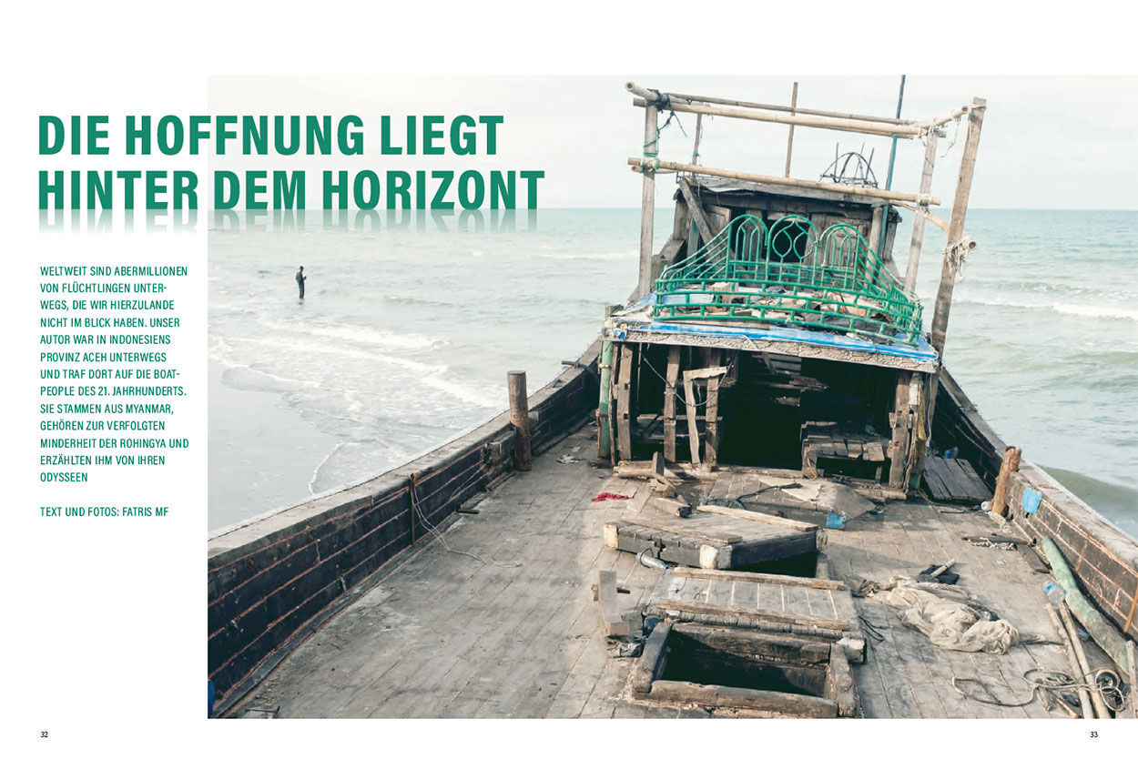 Die Hoffnung liegt hinter dem Horizont