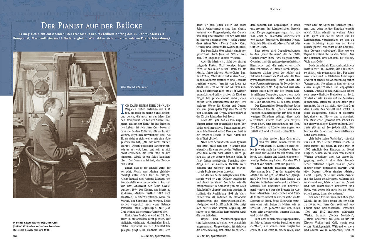 Der Pianist auf der Brücke