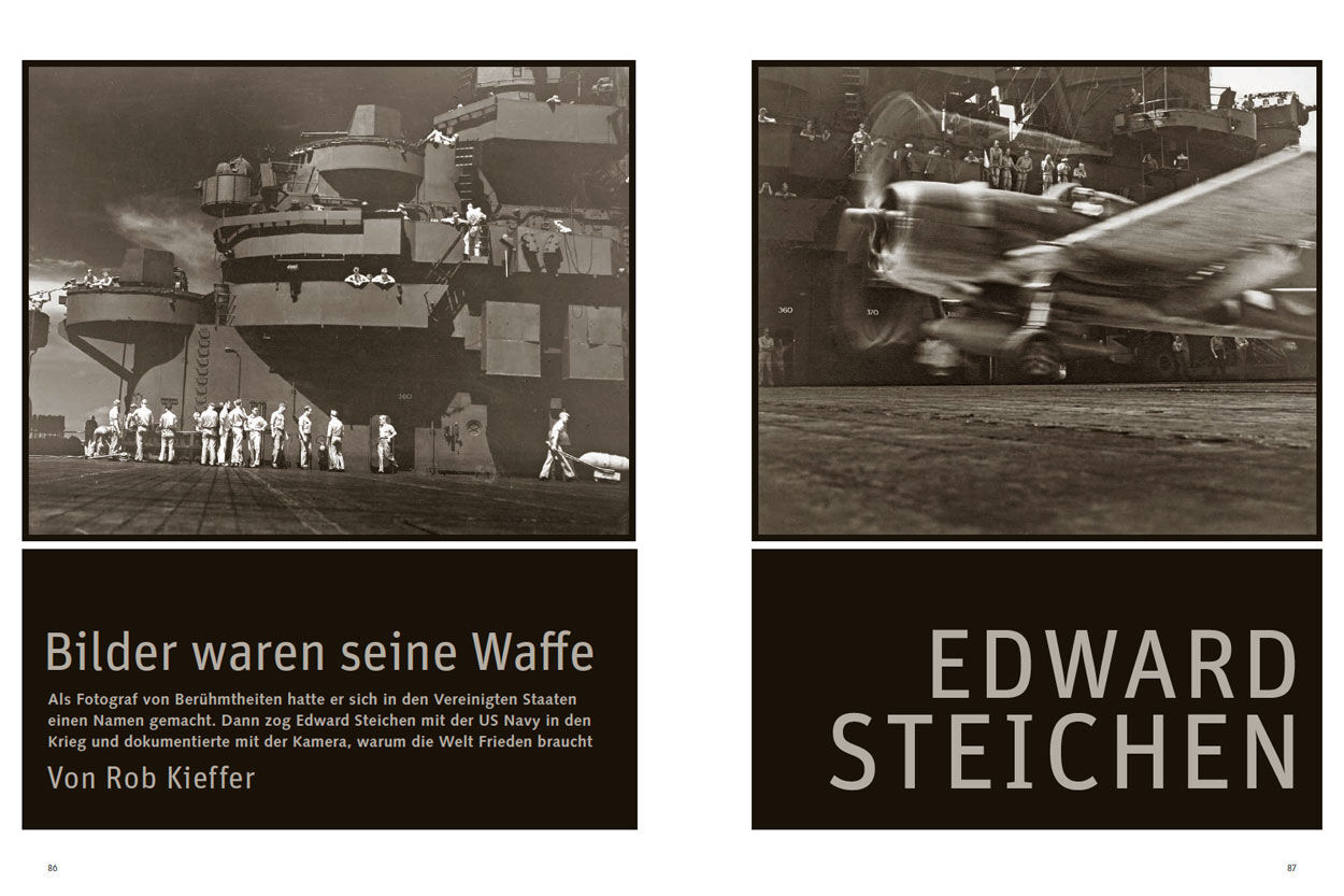 Bilder waren seine Waffe – Edward Steichen