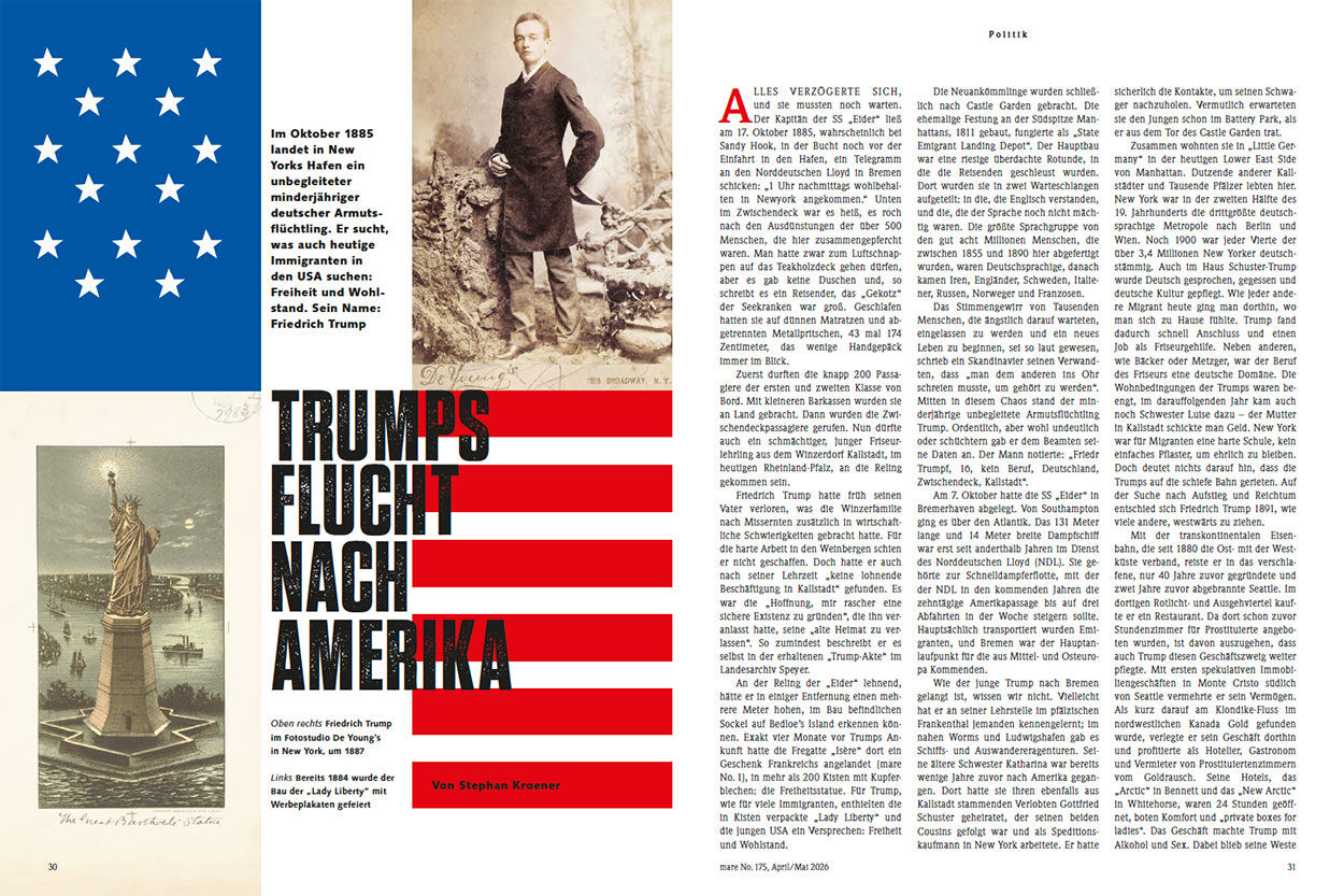 Trumps Flucht nach Amerika