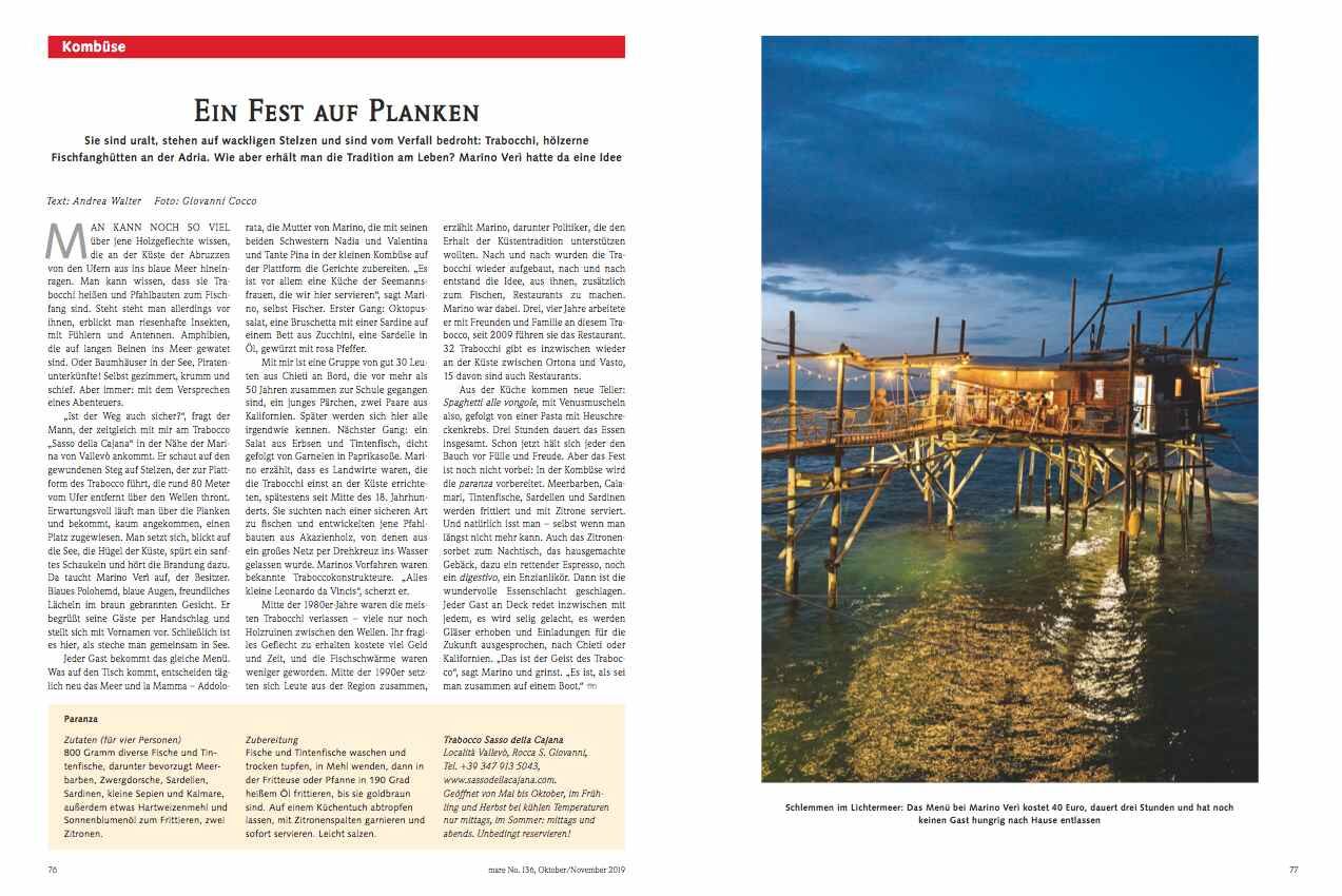 Ein Fest auf Planken