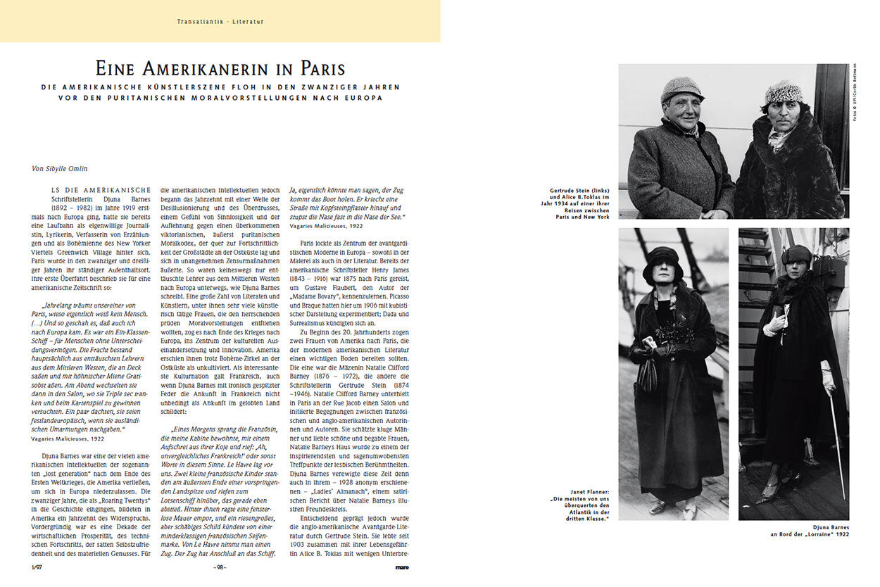 Eine Amerikanerin in Paris