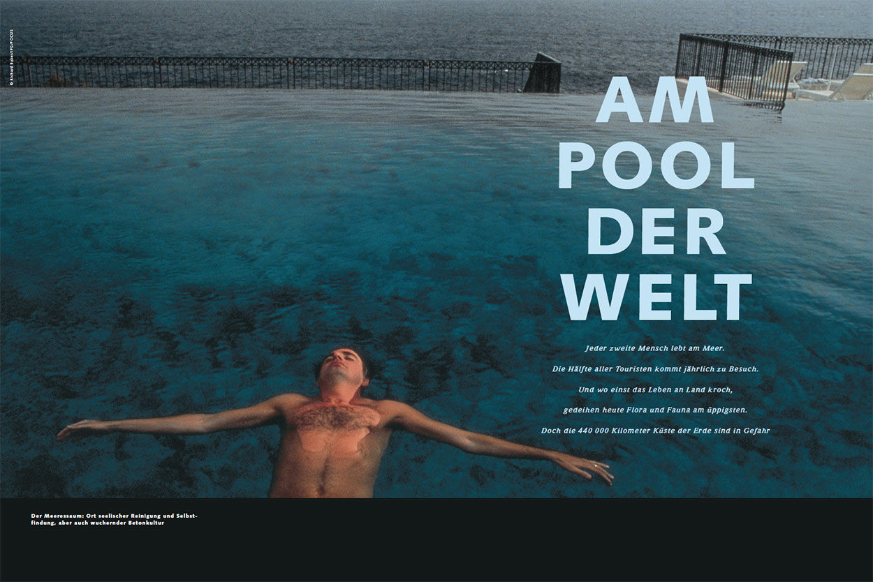 Am Pool der Welt