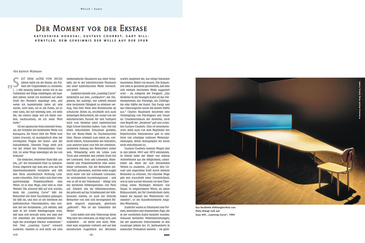 Der Moment vor der Ekstase