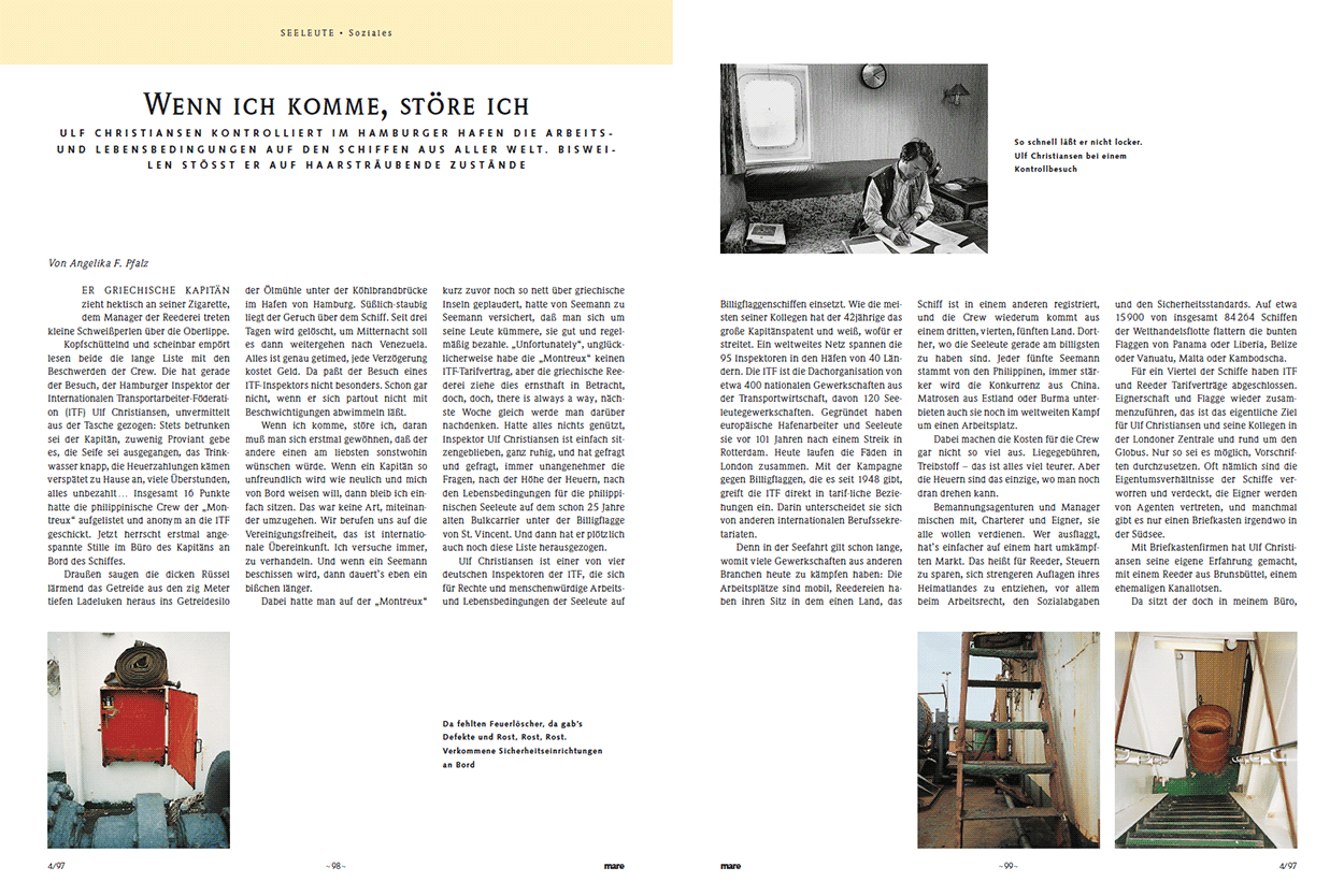 Wenn ich komme, störe ich