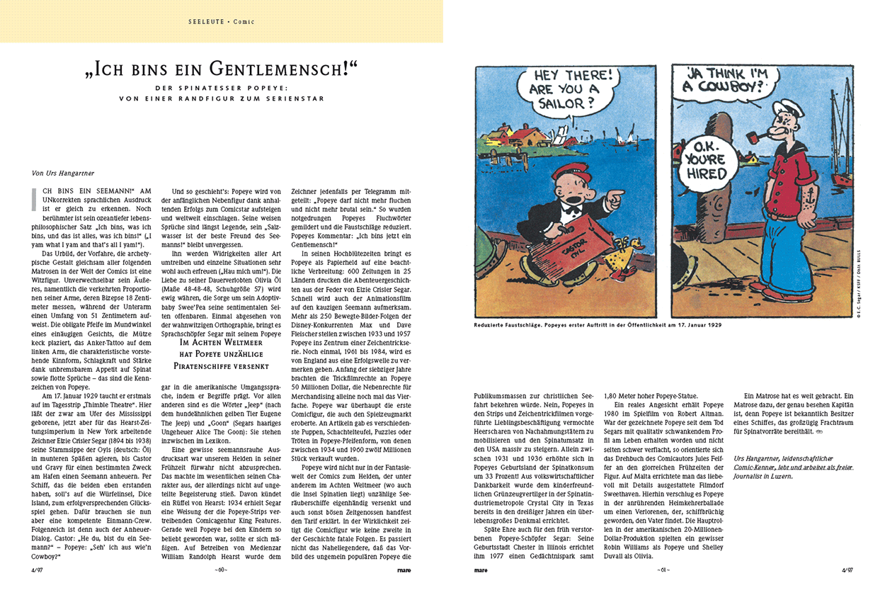 „Ich bins ein Gentlemensch“