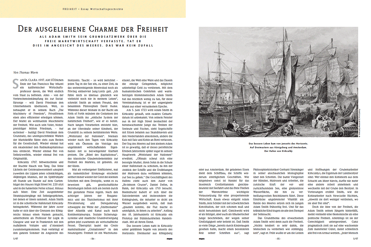 Ausgeliehener Charme der Freiheit