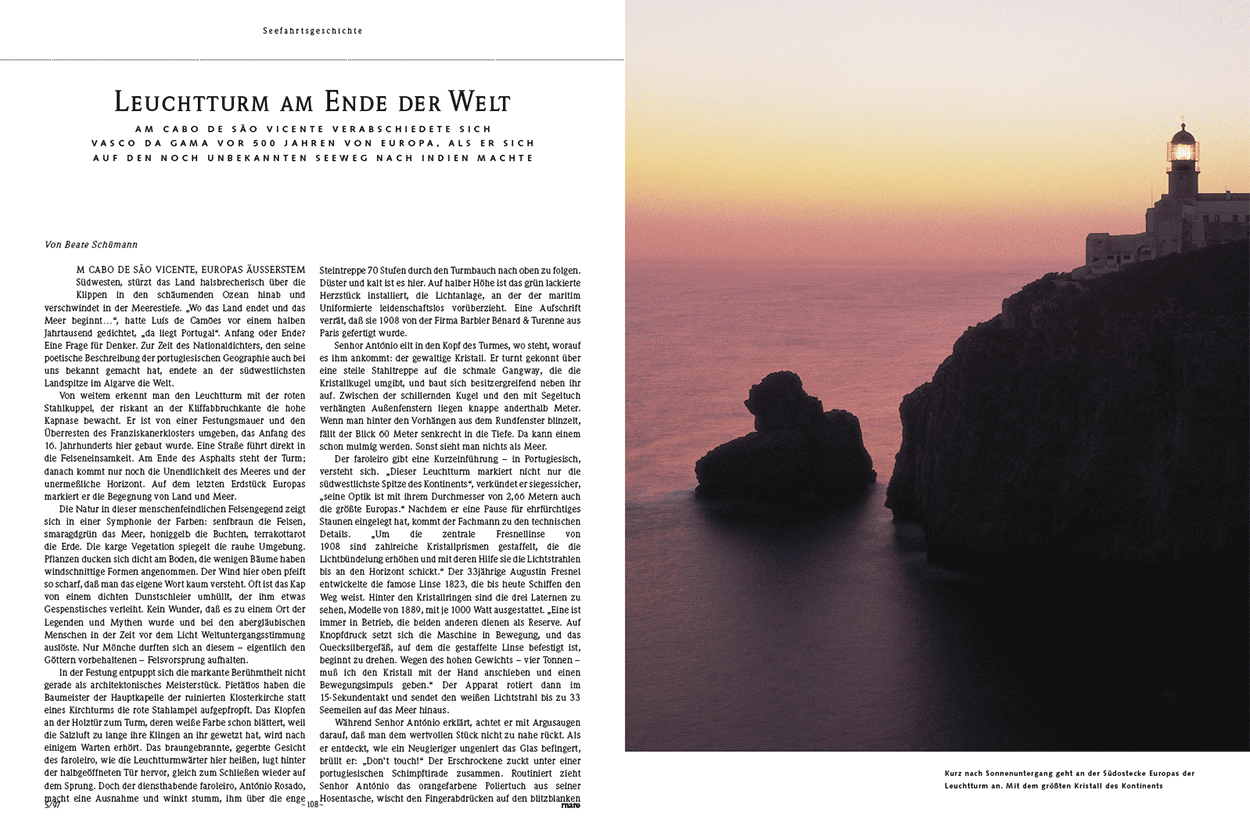 Leuchtturm am Ende der Welt