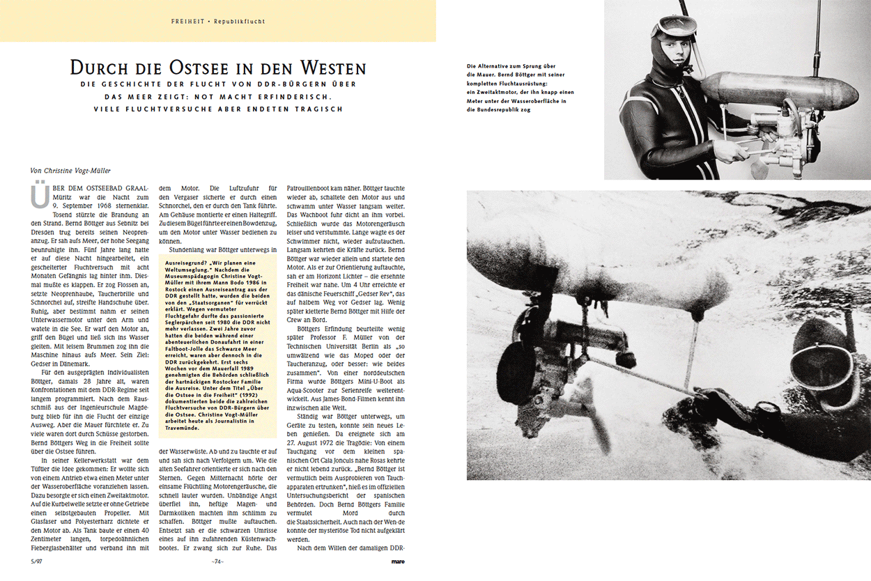 Durch die Ostsee in den Westen