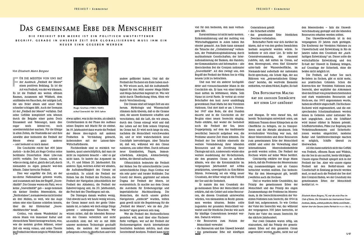 Gemeinsames Erbe der Menschheit