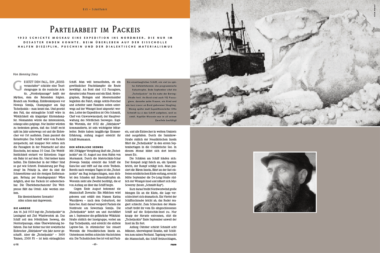 Parteiarbeit im Packeis