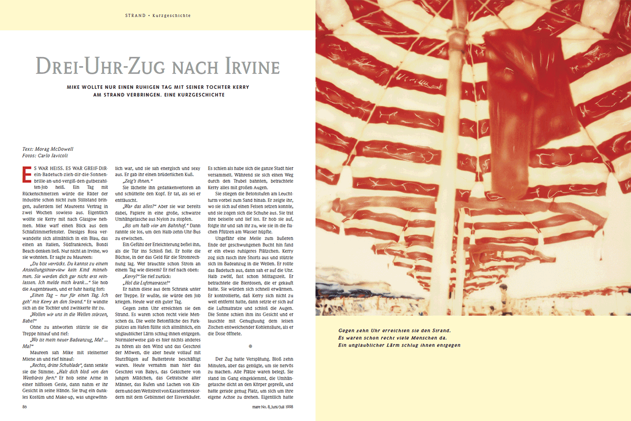 Drei-Uhr-Zug nach Irvine