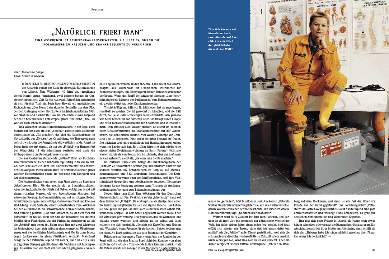 „Natürlich friert man“